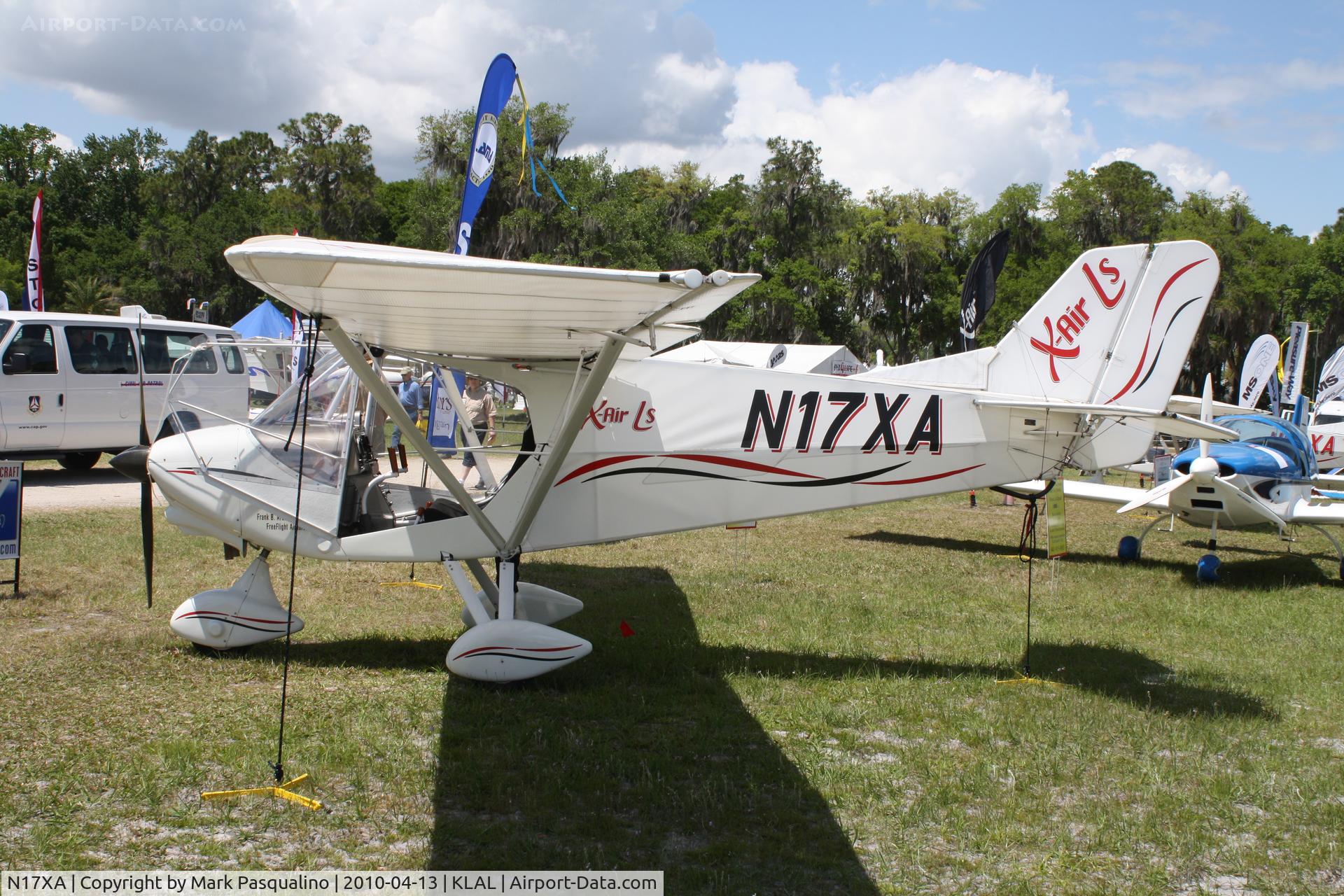 N17XA, 2008 X-Air XA85 C/N XA850004, X-air XA85