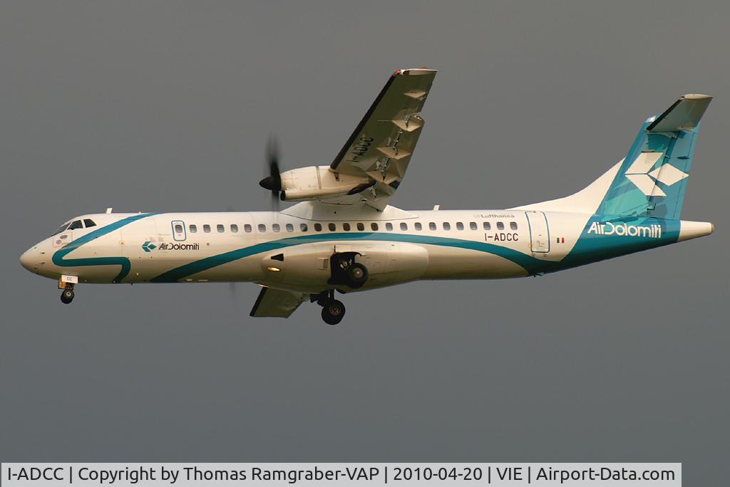 I-ADCC, 2001 ATR 72-212A (500) C/N 662, Air Dolomiti ATR 72