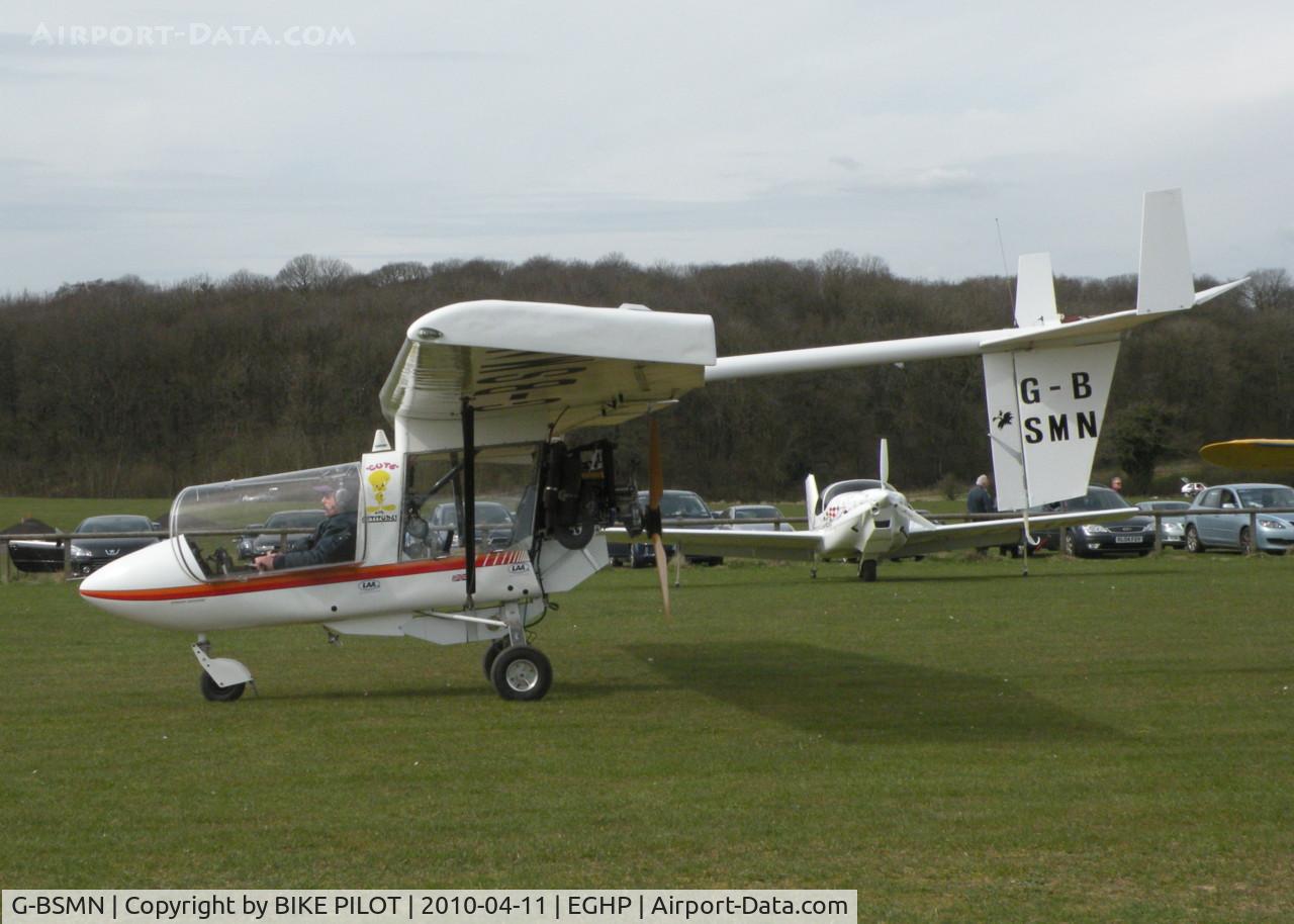 G-BSMN, 1990 CFM Streak Shadow C/N PFA 161-11656, JODEL FLY-IN 2010-04-11