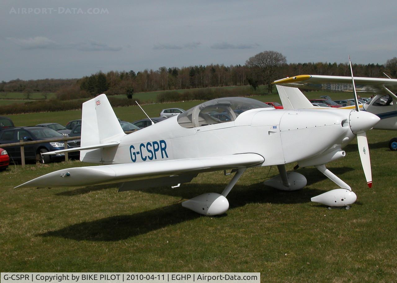 G-CSPR, 2000 Vans RV-6A C/N 25584, JODEL FLY-IN 2010-04-11