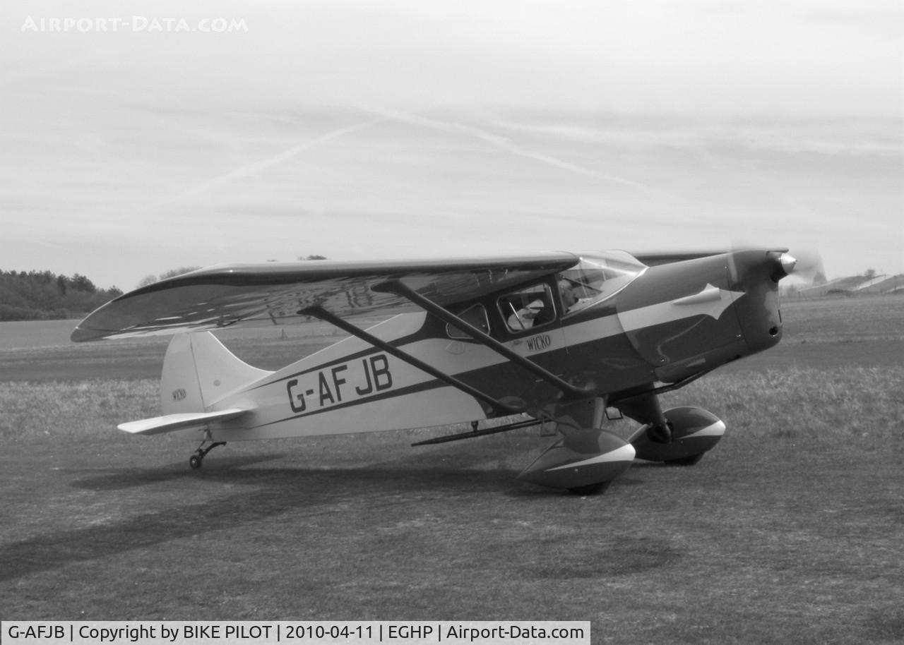 G-AFJB, 1938 Foster Wikner Wicko GM1 C/N 5, JODEL FLY-IN 2010-04-11