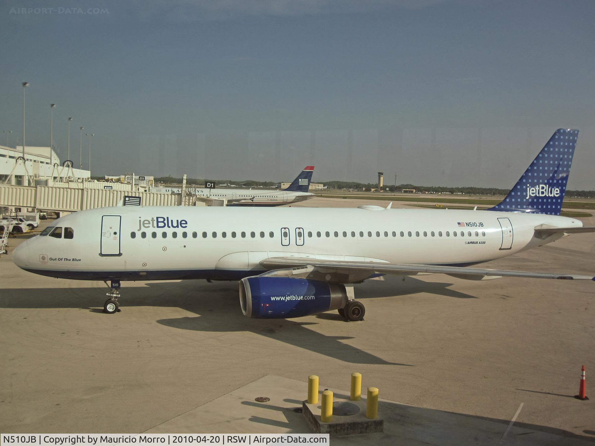 N510JB, 2000 Airbus A320-232 C/N 1280, Airbus 320 Boston to SWFL