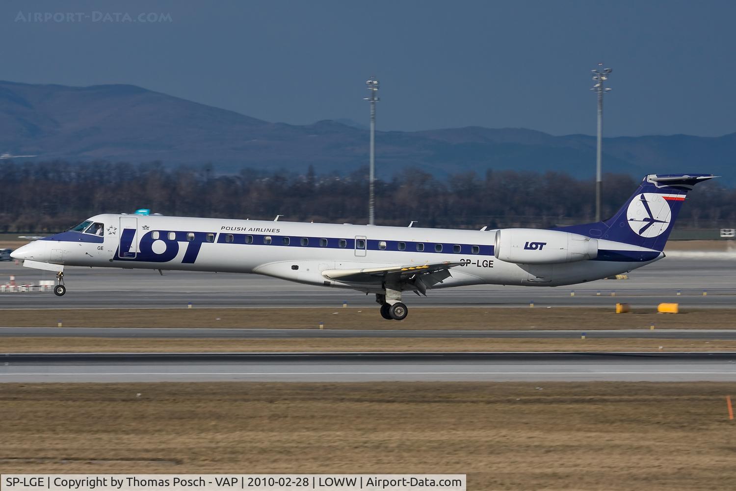 SP-LGE, 2000 Embraer ERJ-145MP (EMB-145MP) C/N 145285, LOT - Polish Airlines