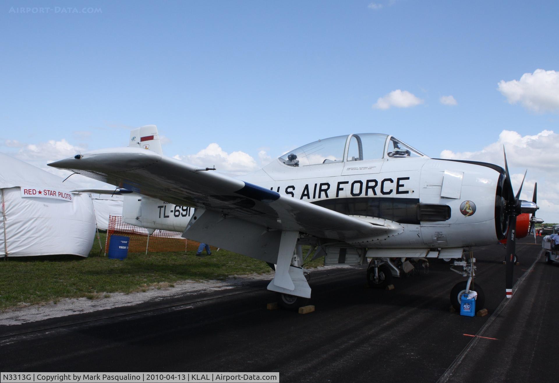 N3313G, 1953 North American T-28A Trojan C/N 174-544, North American T-28A