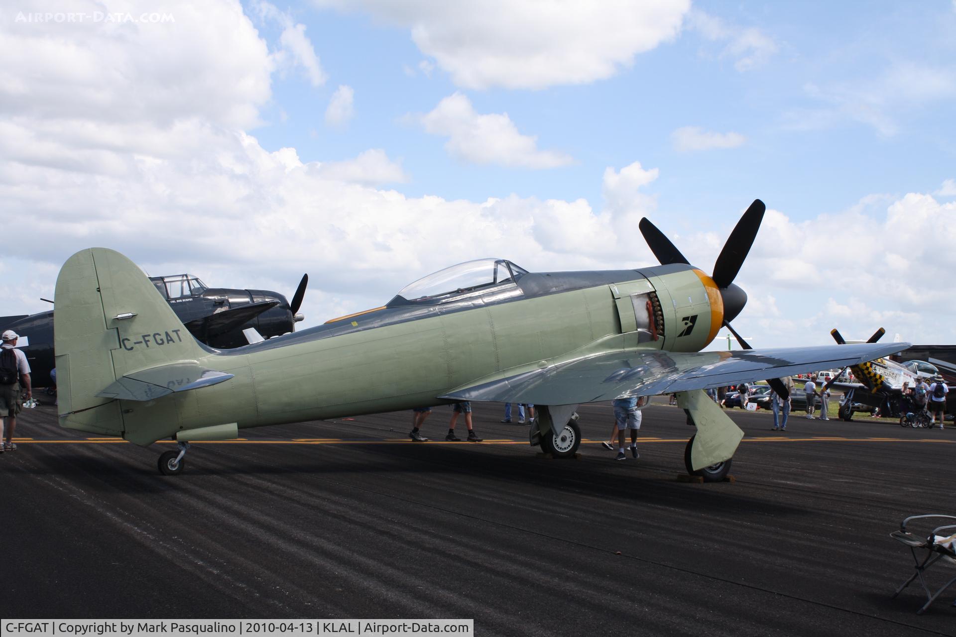 C-FGAT, 1957 Hawker Sea Fury T.20S C/N 41H/623282, Hawker MK 20