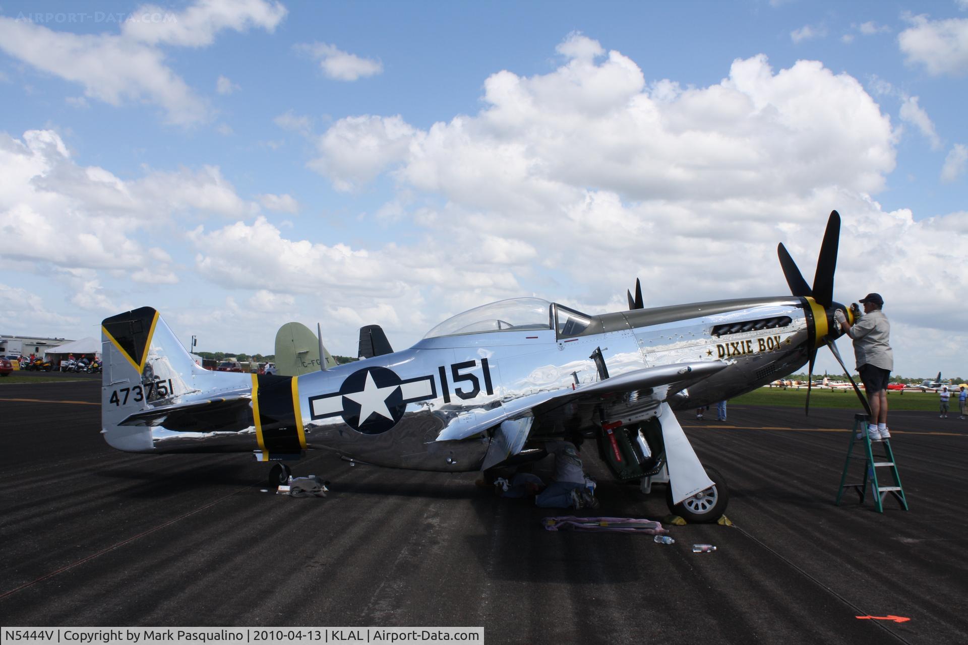 N5444V, 1944 North American F-51D-25-NA Mustang C/N 122-40291, North American P-51D