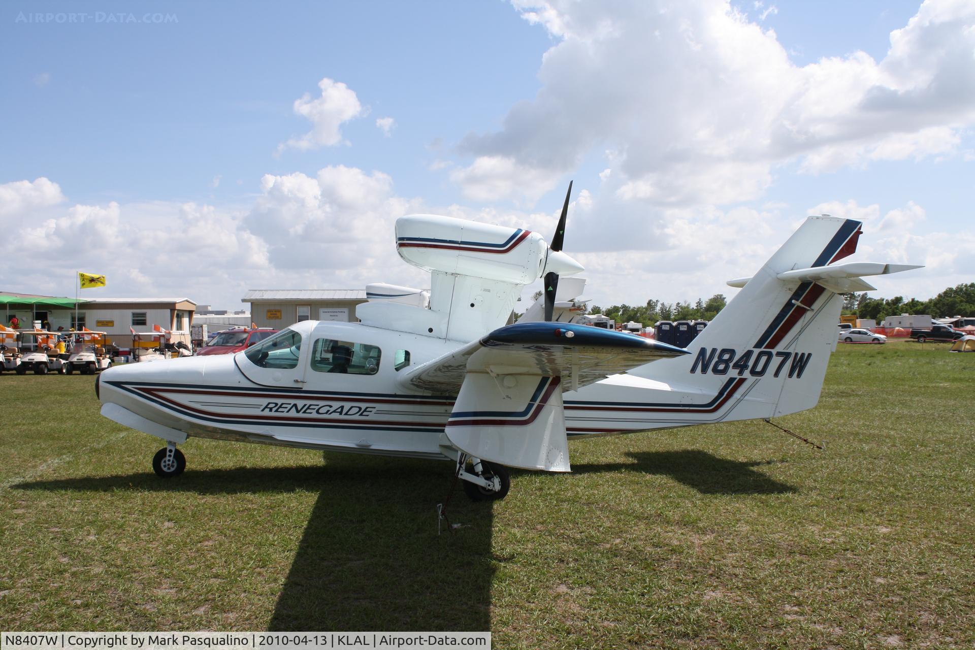 N8407W, 1983 Aerofab Inc Lake LA-250 C/N 58, Lake LA-250