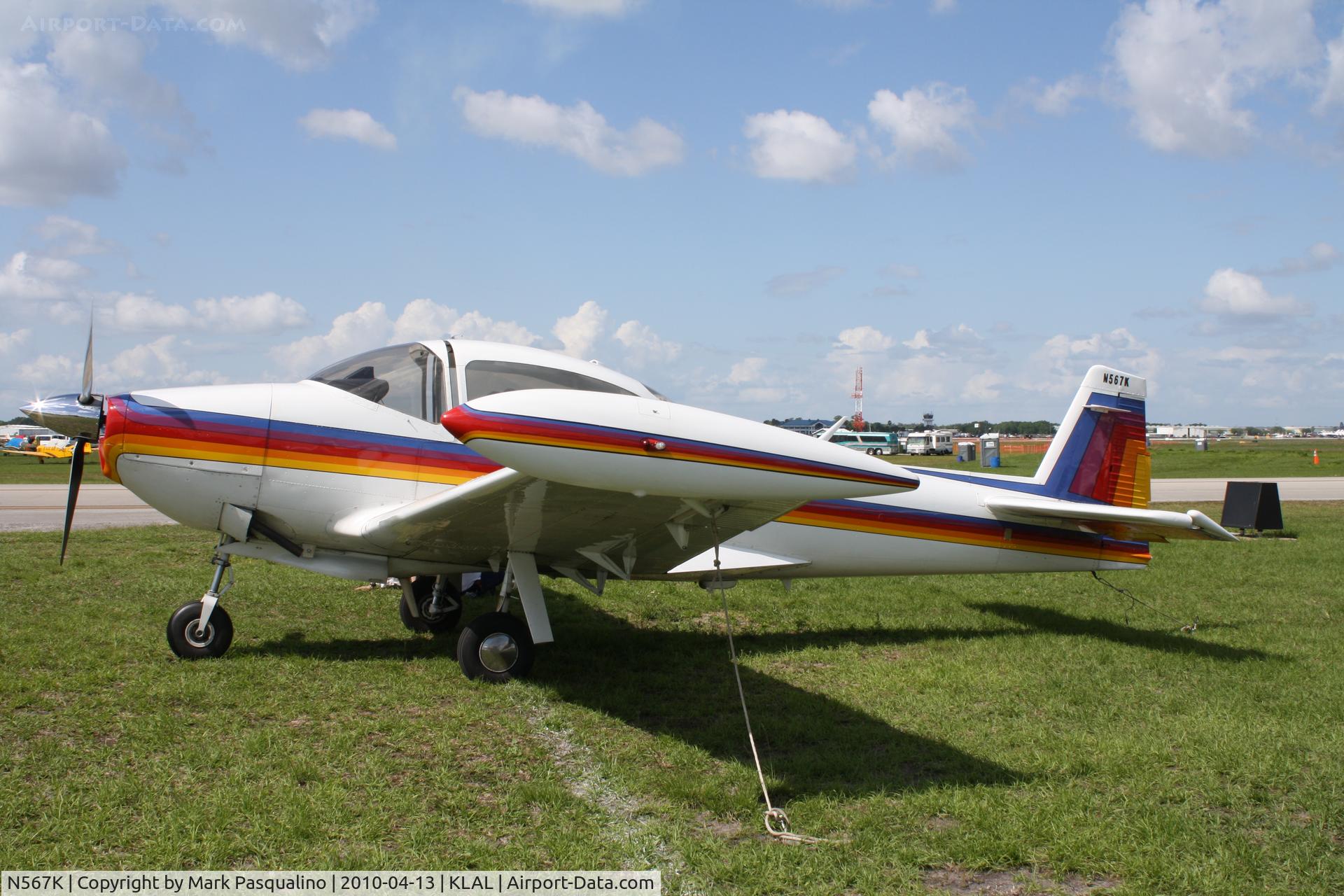 N567K, 1950 Ryan Navion B C/N NAV-4-2185B, Navion B