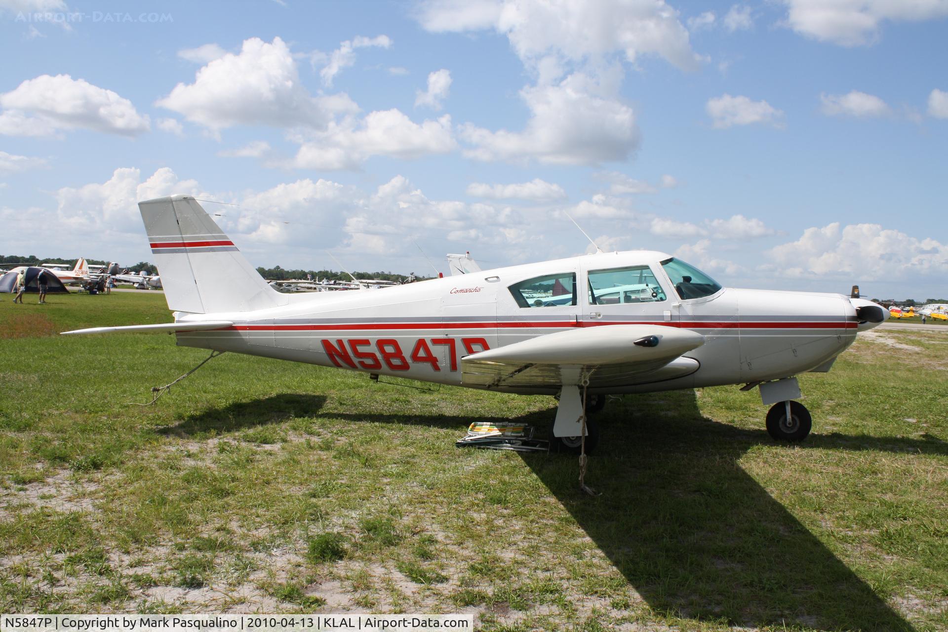 N5847P, 1959 Piper PA-24-180 Comanche C/N 24-928, Piper PA-24-180