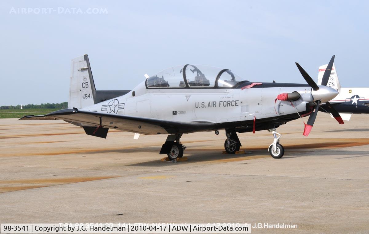 98-3541, 1998 Raytheon T-6A Texan II C/N PT-45, at NAF Washington
