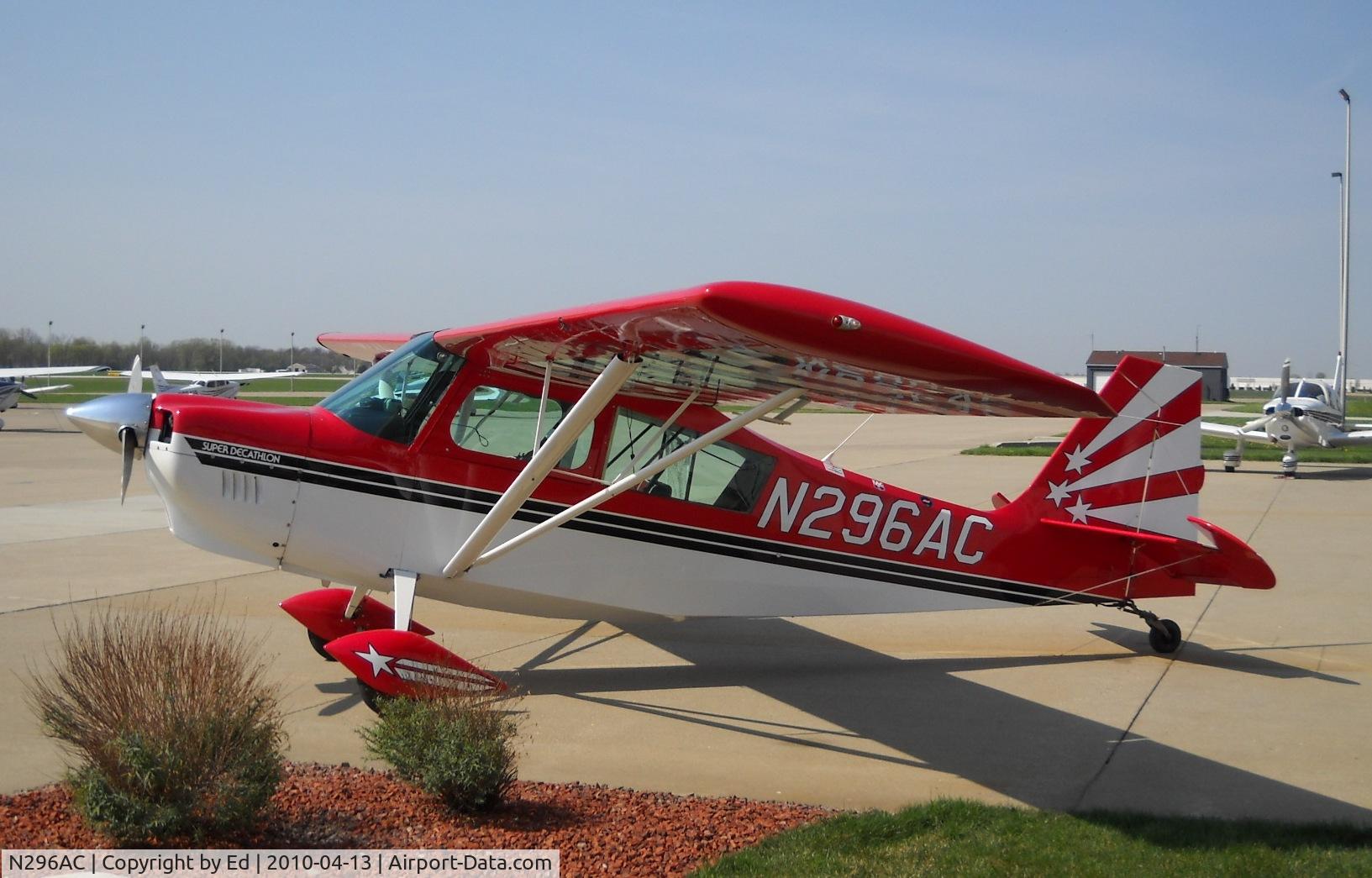 N296AC, 1996 American Champion 8KCAB Super Decathlon C/N 770-96, N296AC