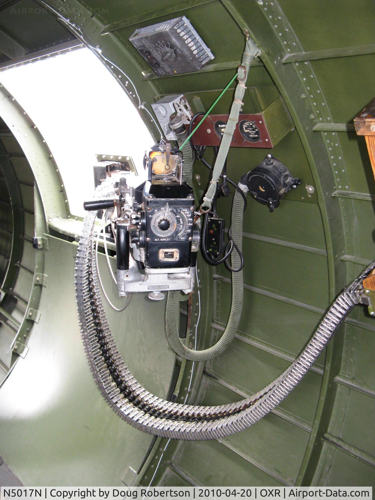 N5017N, 1944 Lockheed/Vega (Boeing) B-17G-105-VE Flying Fortress C/N 8649, 1944 Boeing B-17G Flying Fortress 'Aluminum Overcast' , left waist machine gun