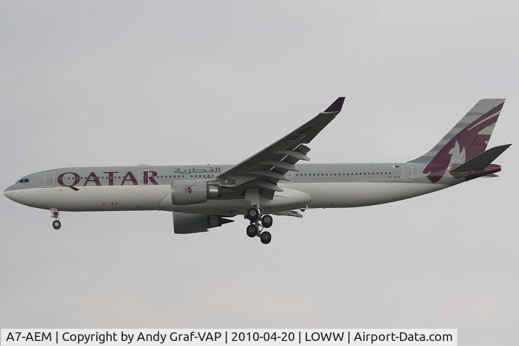 A7-AEM, 2007 Airbus A330-302 C/N 893, Qatar Airways A330-300