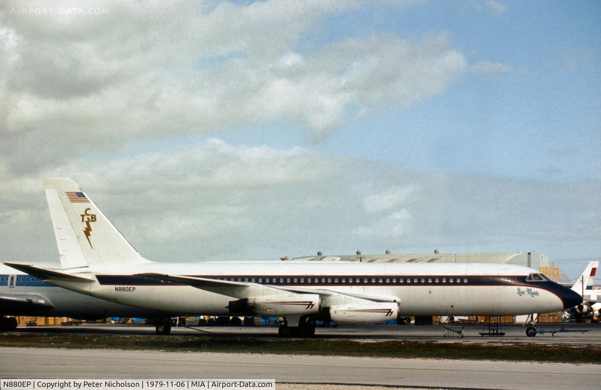 N880EP, 1960 Convair 880-22-2 C/N 22-00-38, Convair 880 owned by Elvis Presley and named 