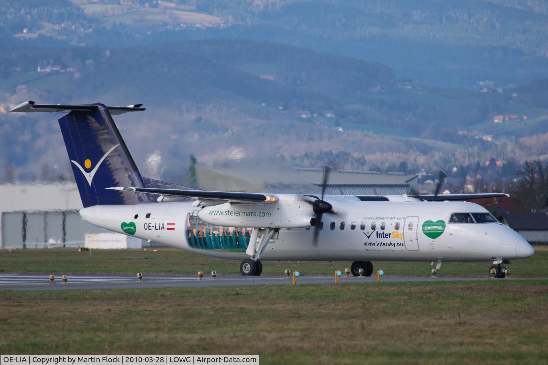OE-LIA, 1997 De Havilland Canada DHC-8-314 Dash 8 C/N 505, .