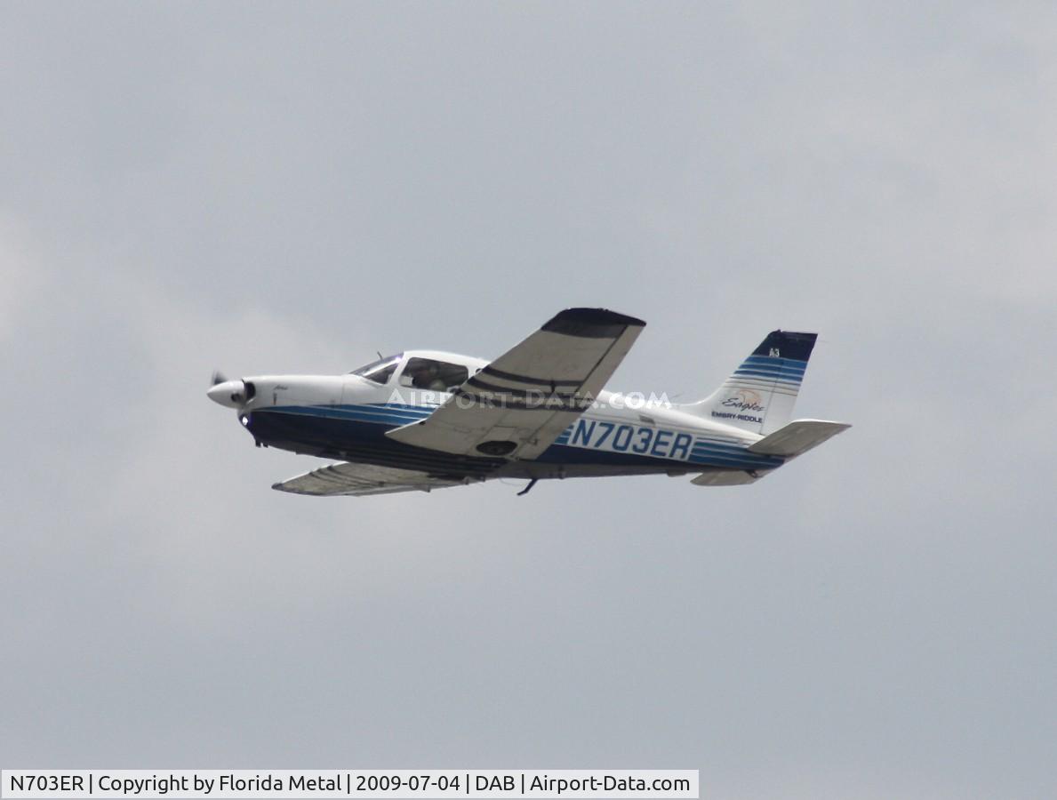 N703ER, 2001 Piper PA-28R-201 Cherokee Arrow III C/N 2844057, Embry Riddle PA-28R
