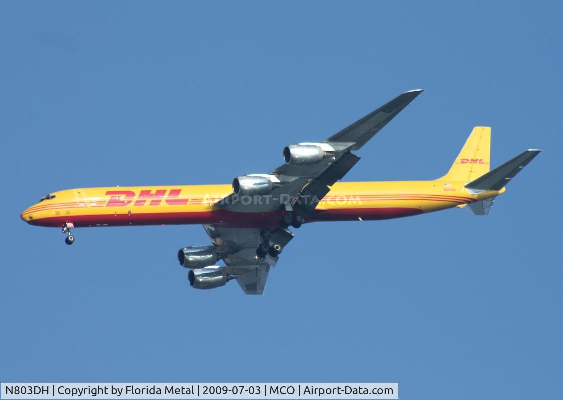 N803DH, 1969 McDonnell Douglas DC-8-73(F) C/N 46123, DHL DC-8-73