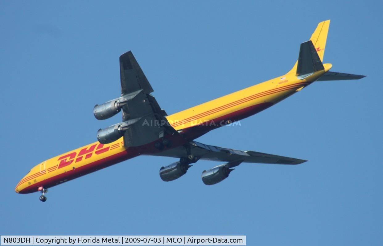 N803DH, 1969 McDonnell Douglas DC-8-73(F) C/N 46123, DHL DC-8-73