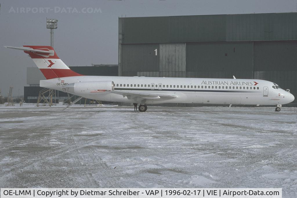 OE-LMM, 1993 McDonnell Douglas MD-83 (DC-9-83) C/N 53377, Austrian Airlines MD87