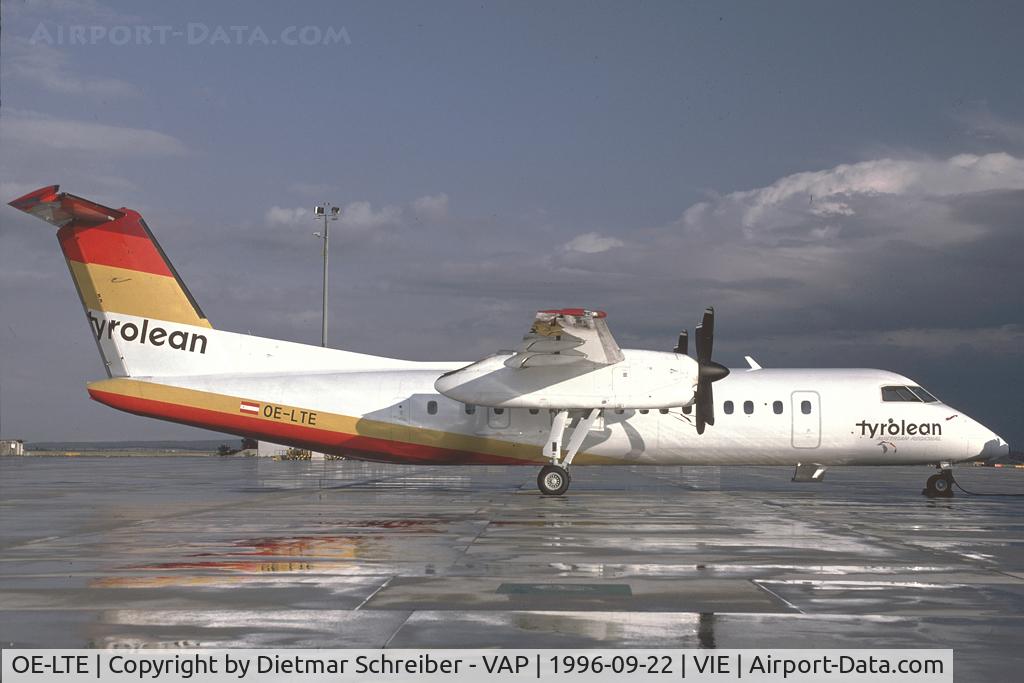 OE-LTE, 1996 De Havilland Canada DHC-8-314Q Dash 8 C/N 422, Tyrolean Airways dash 8-300