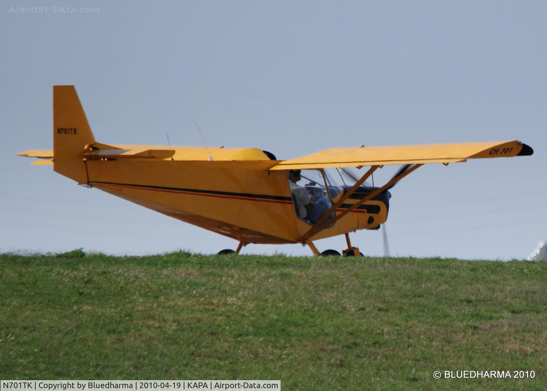 N701TK, Zenith STOL CH-701 C/N 7-5800, Position and Hold on 17L.