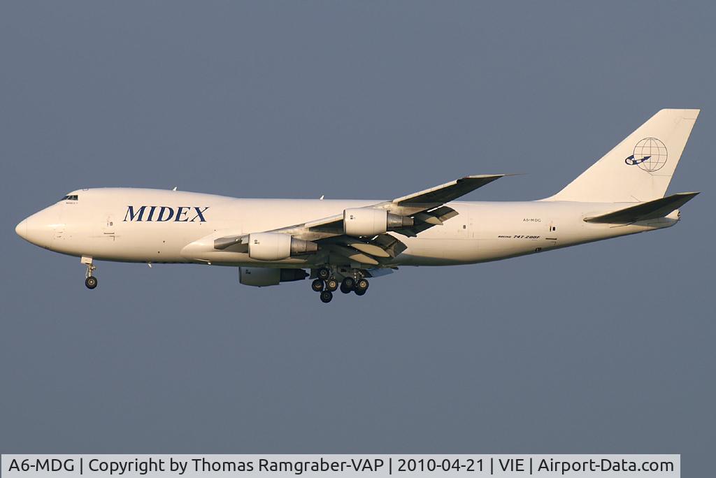 A6-MDG, 1991 Boeing 747-228F C/N 25266, Midex Boeing 747-200