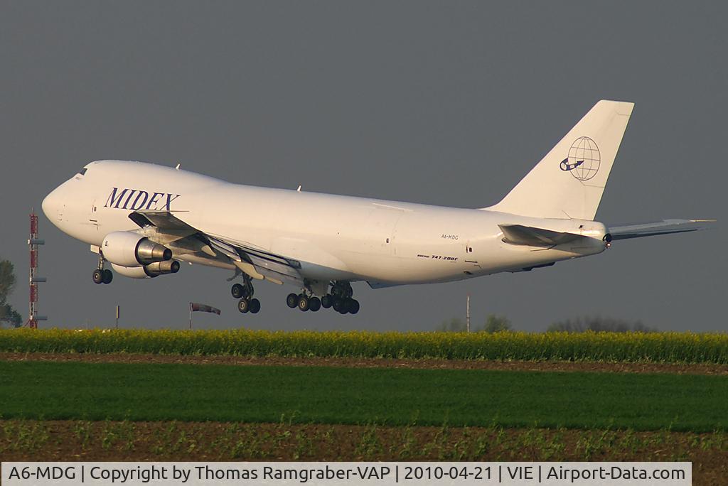 A6-MDG, 1991 Boeing 747-228F C/N 25266, Midex Boeing 747-200