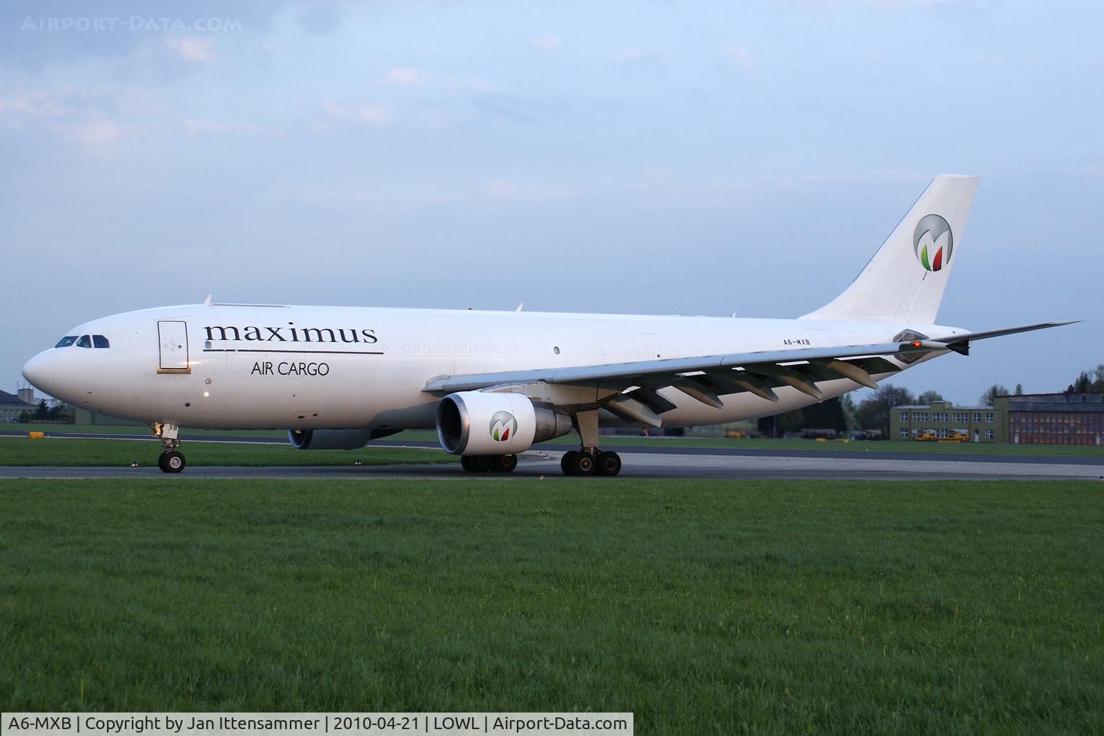 A6-MXB, 1996 Airbus A300B4-622F C/N 767, Maximus Air Cargo