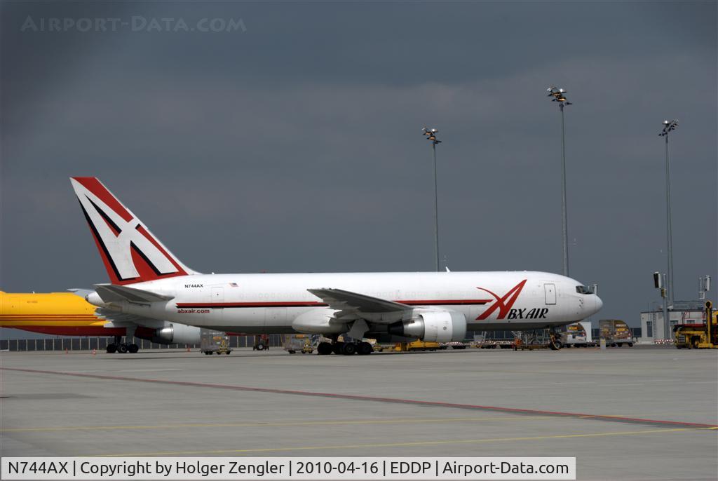 N744AX, 1983 Boeing 767-232 C/N 22221, Never seen before in daylight here, that run aground victim of an Icelandian dusty cloud
