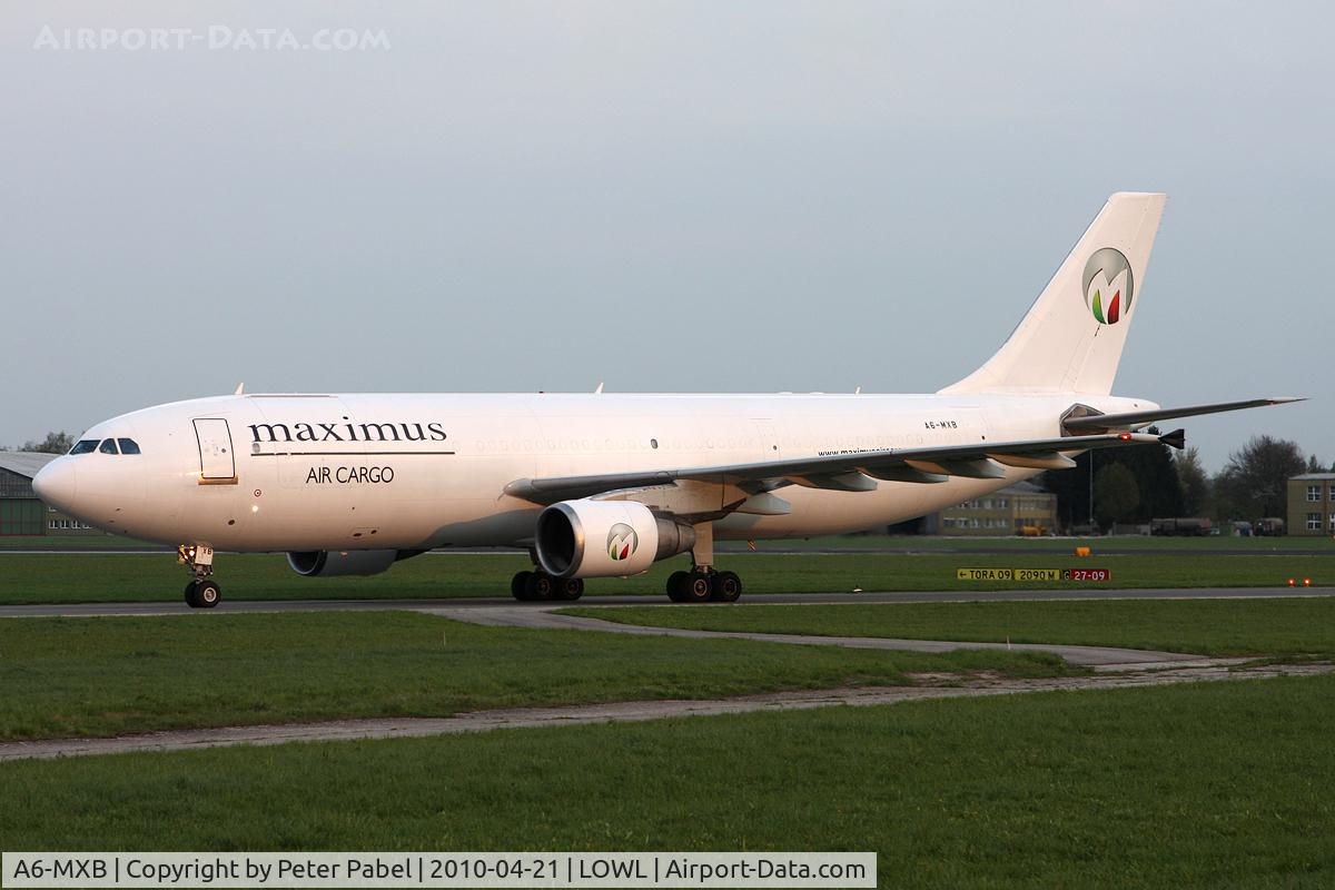A6-MXB, 1996 Airbus A300B4-622F C/N 767, Maximus Air Cargo