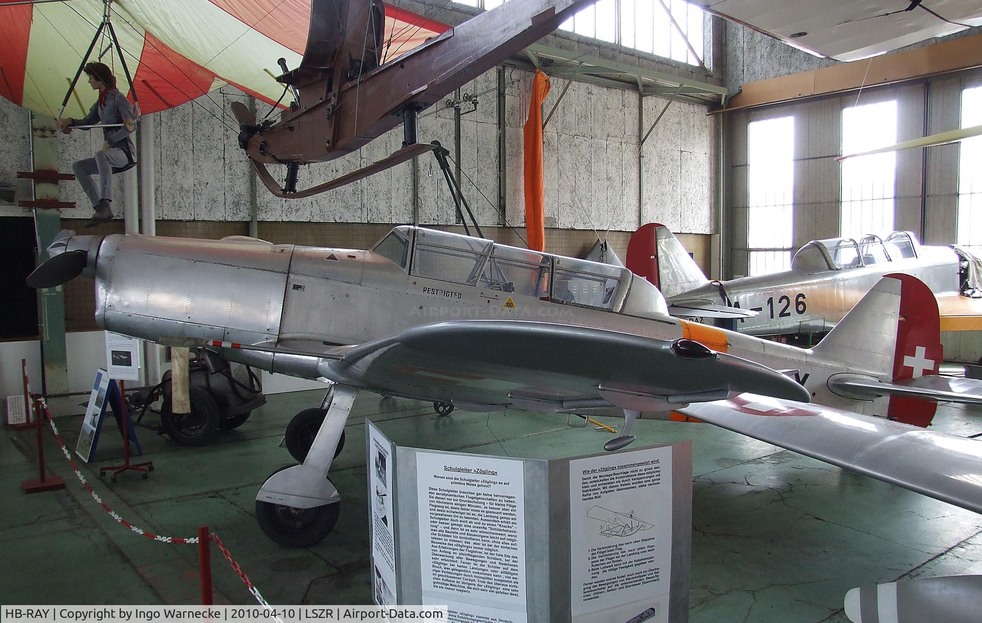 HB-RAY, 1947 Pilatus P2-05 C/N 35, Pilatus P2-05 at the Fliegermuseum Altenrhein
