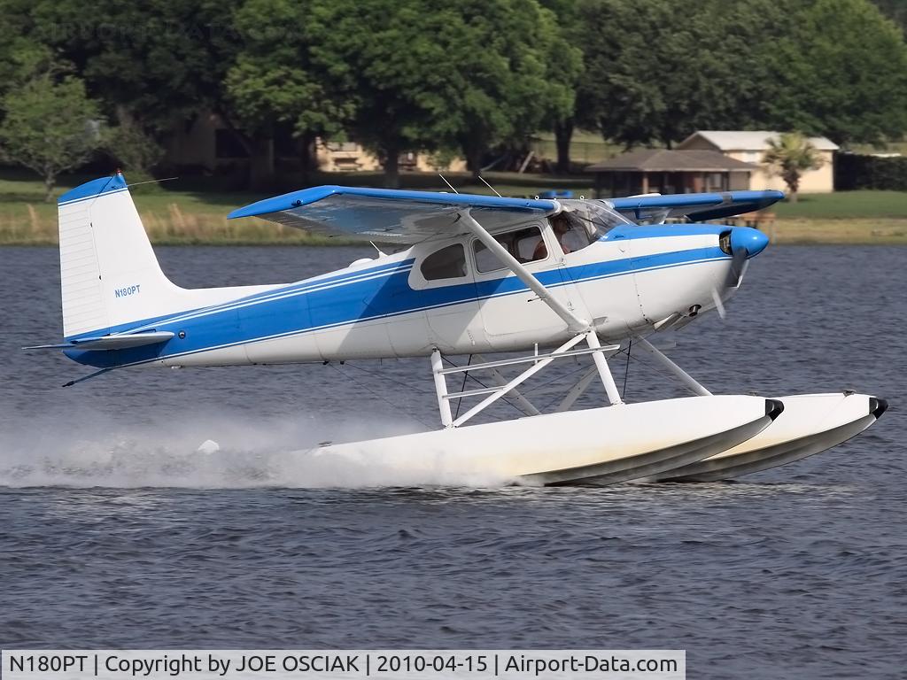 N180PT, 1954 Cessna 180 C/N 31051, Lake Agnes, Florida