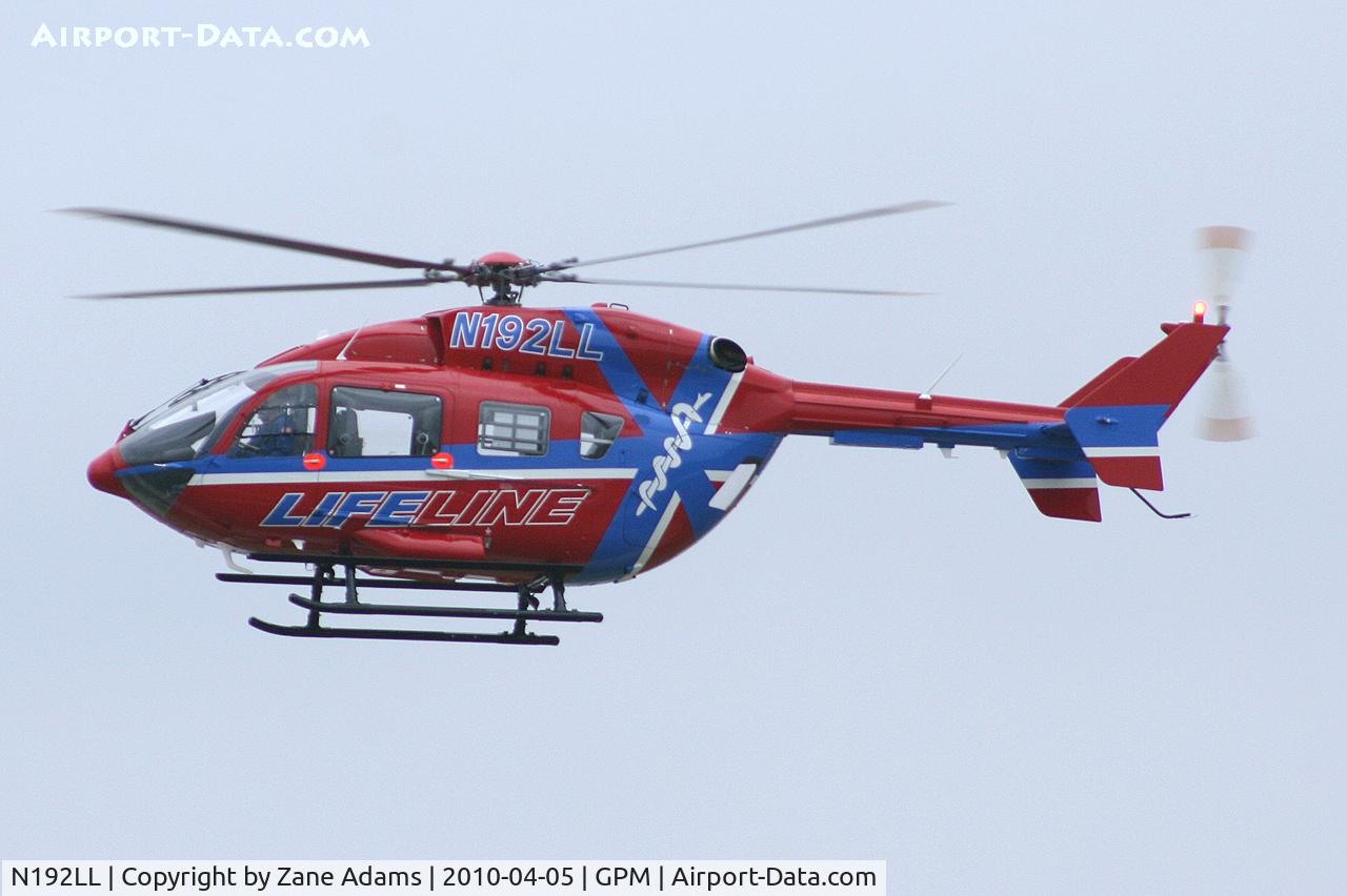 N192LL, Eurocopter-Kawasaki EC-145 (BK-117C-2) C/N 9288, At Grand Prairie Municpal