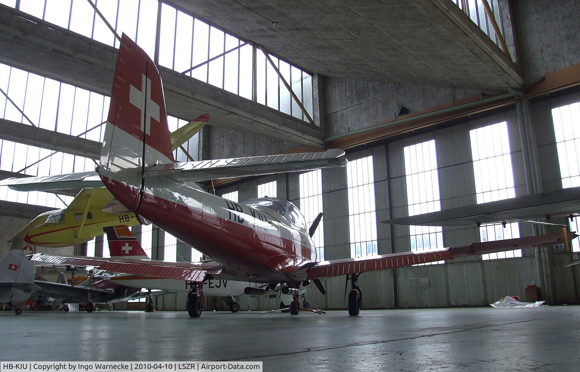 HB-KIU, 1960 Focke-Wulf FWP-149D C/N 175, Piaggio (VFW/Fokker (Focke-Wulf)) P.149D at the Fliegermuseum Altenrhein