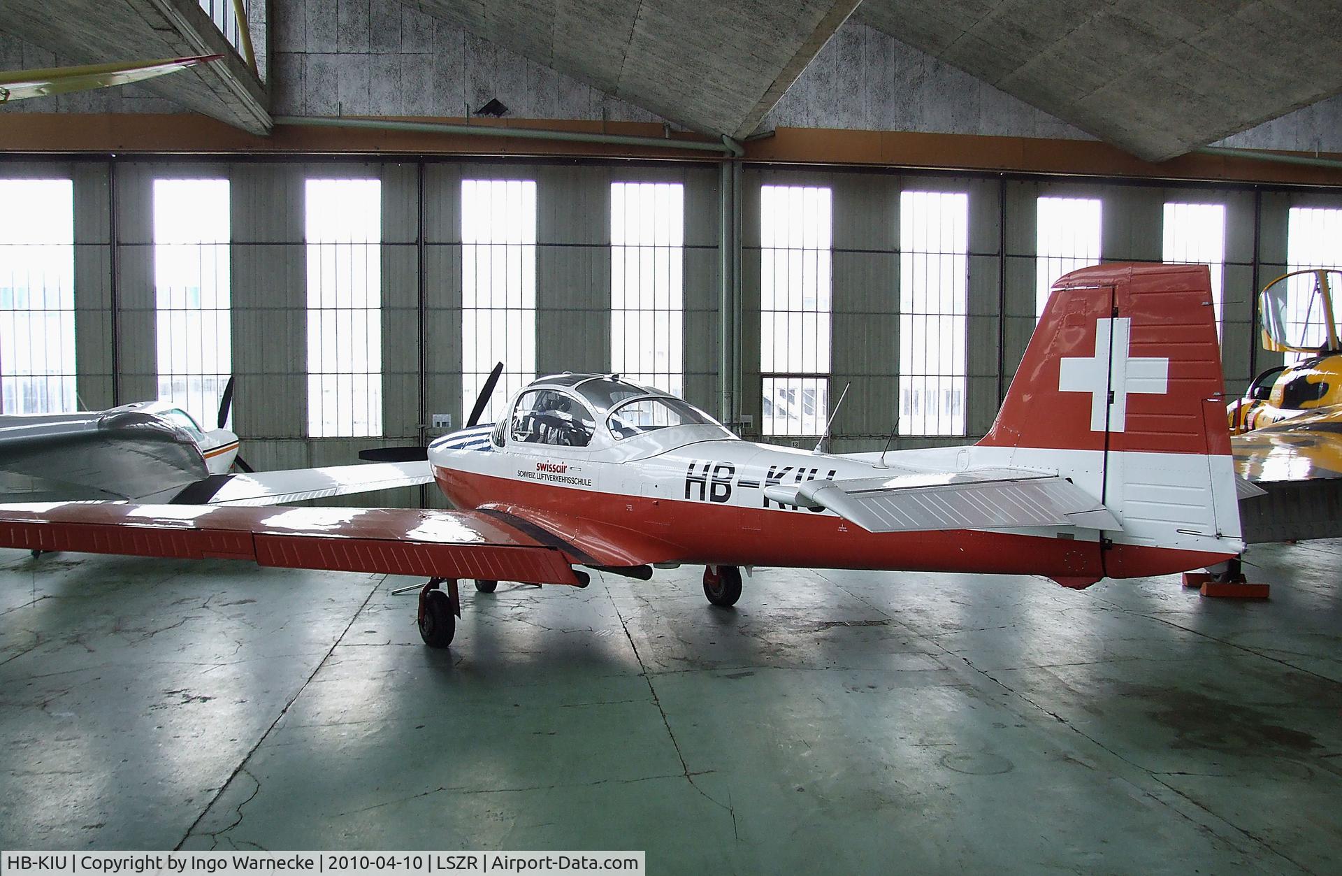 HB-KIU, 1960 Focke-Wulf FWP-149D C/N 175, Piaggio (VFW/Fokker (Focke-Wulf)) P.149D at the Fliegermuseum Altenrhein