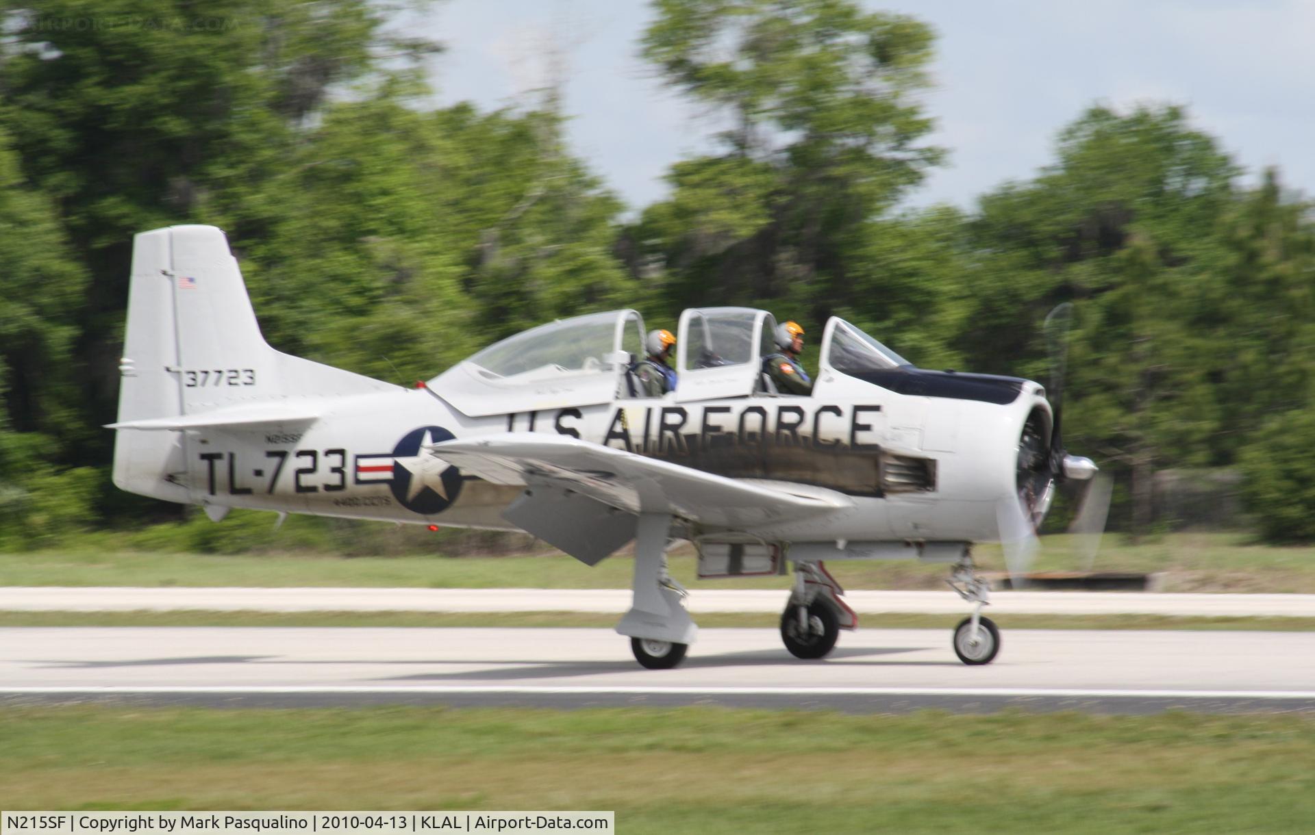 N215SF, 1955 North American T-28B Trojan C/N 200-86 (137723), North American T-28B