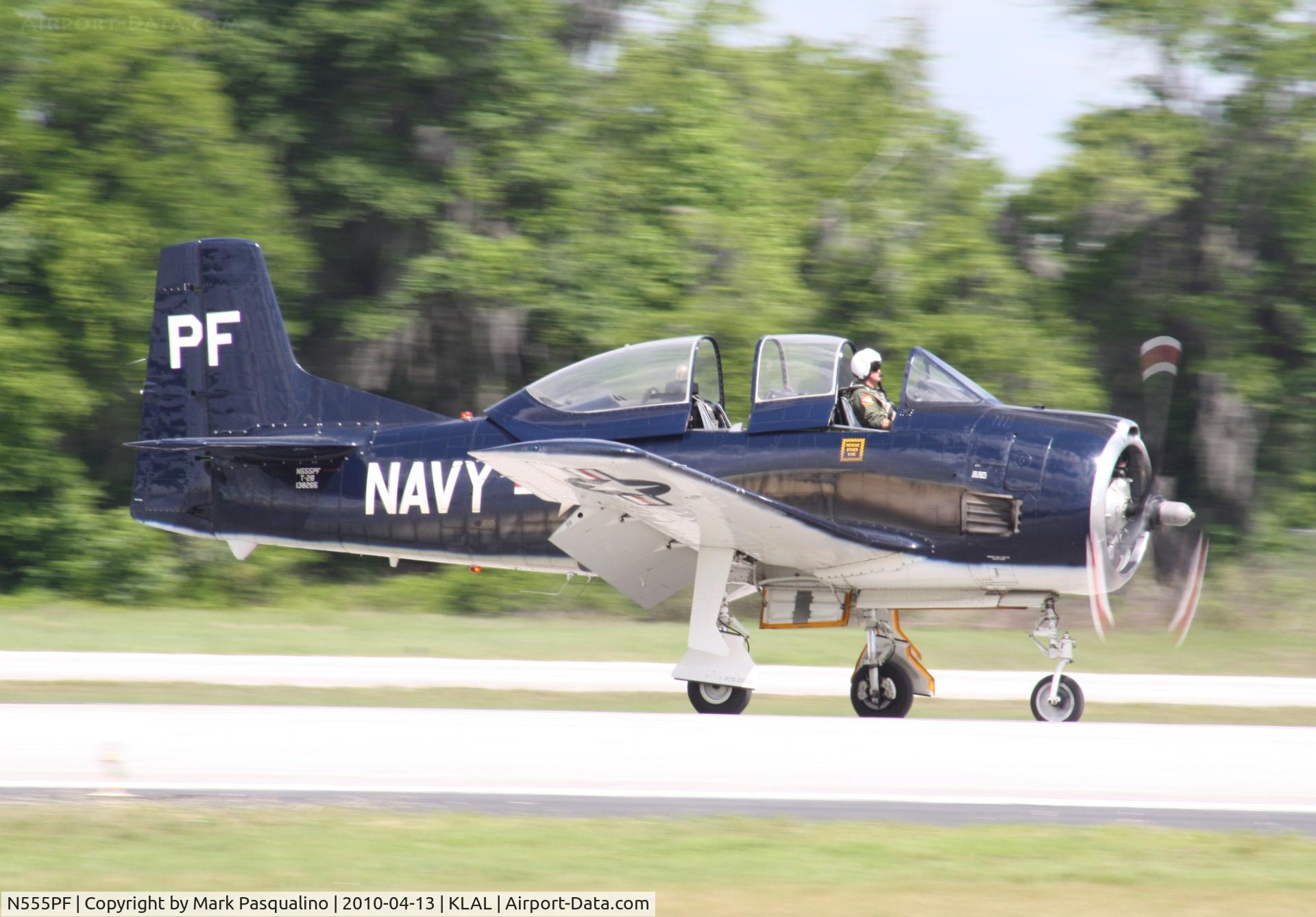 N555PF, 1954 North American T-28B Trojan C/N 200-336 (138265), North American T-28B
