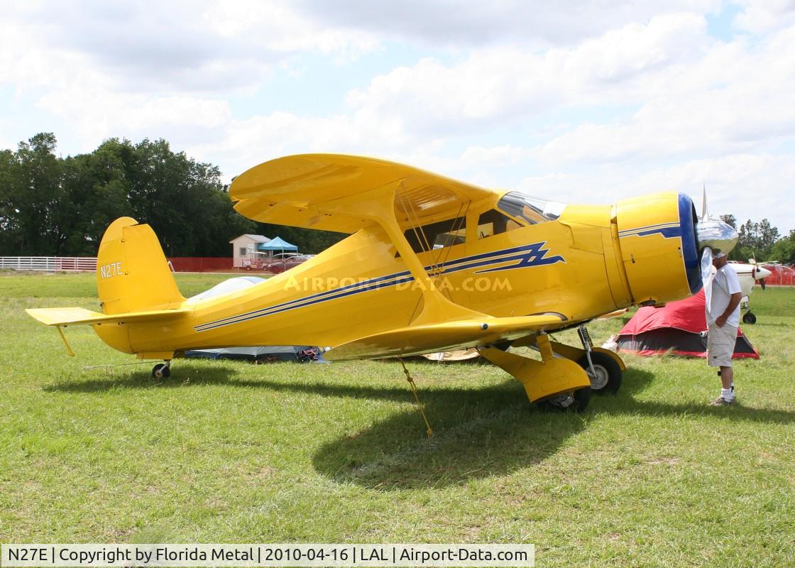 N27E, 1944 Beech D17S Staggerwing C/N 6883, Beech D17S