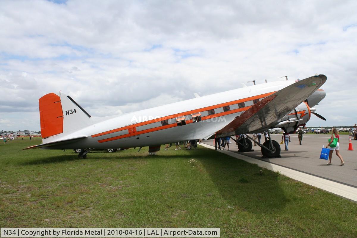 N34, 1945 Douglas R4D-7 C/N 33359, FAA DC-3