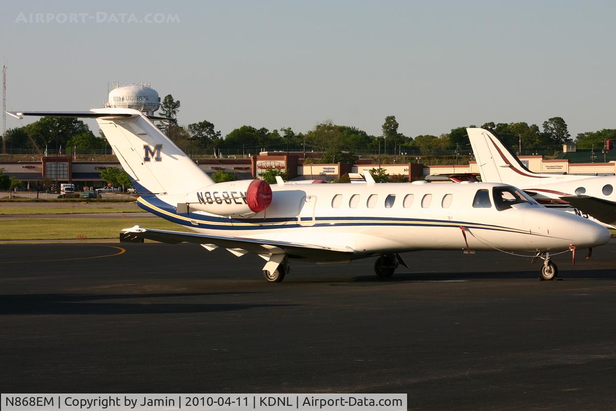 N868EM, 2006 Cessna 525B CitationJet CJ3 C/N 525B0081, Parked on the ramp during the golf tournament.