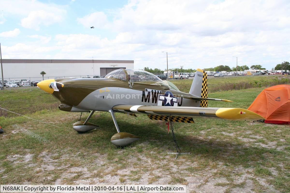 N68AK, 2005 Vans RV-8 C/N 80749, Vans RV-8