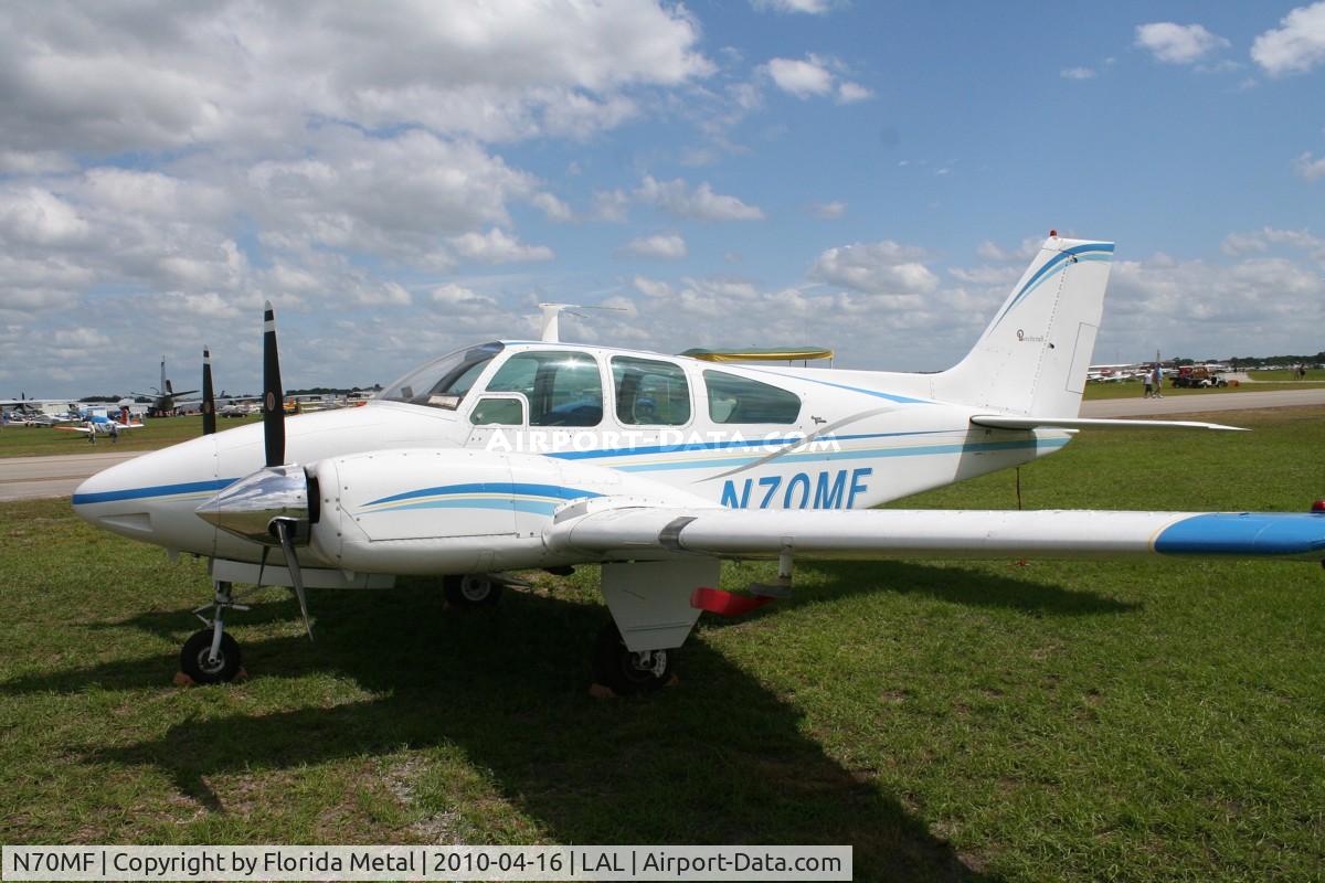 N70MF, 1962 Beech 95-A55 Baron C/N TC-382, Beech 55