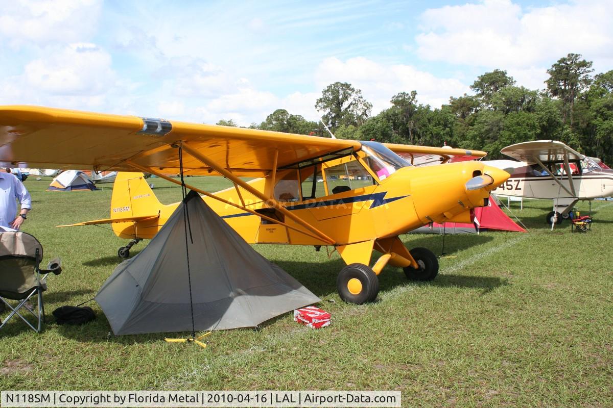N118SM, 1952 Piper PA-18-135 Super Cub C/N 18-2175, Piper PA-18-135