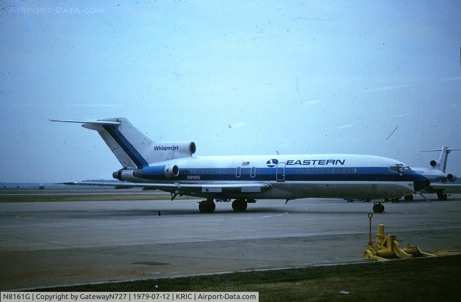 N8161G, 1967 Boeing 727-25C C/N 19717, Eastern 727QC