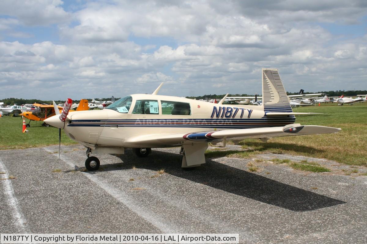 N187TY, 1978 Mooney M20J 201 C/N 24-0652, Mooney M20J