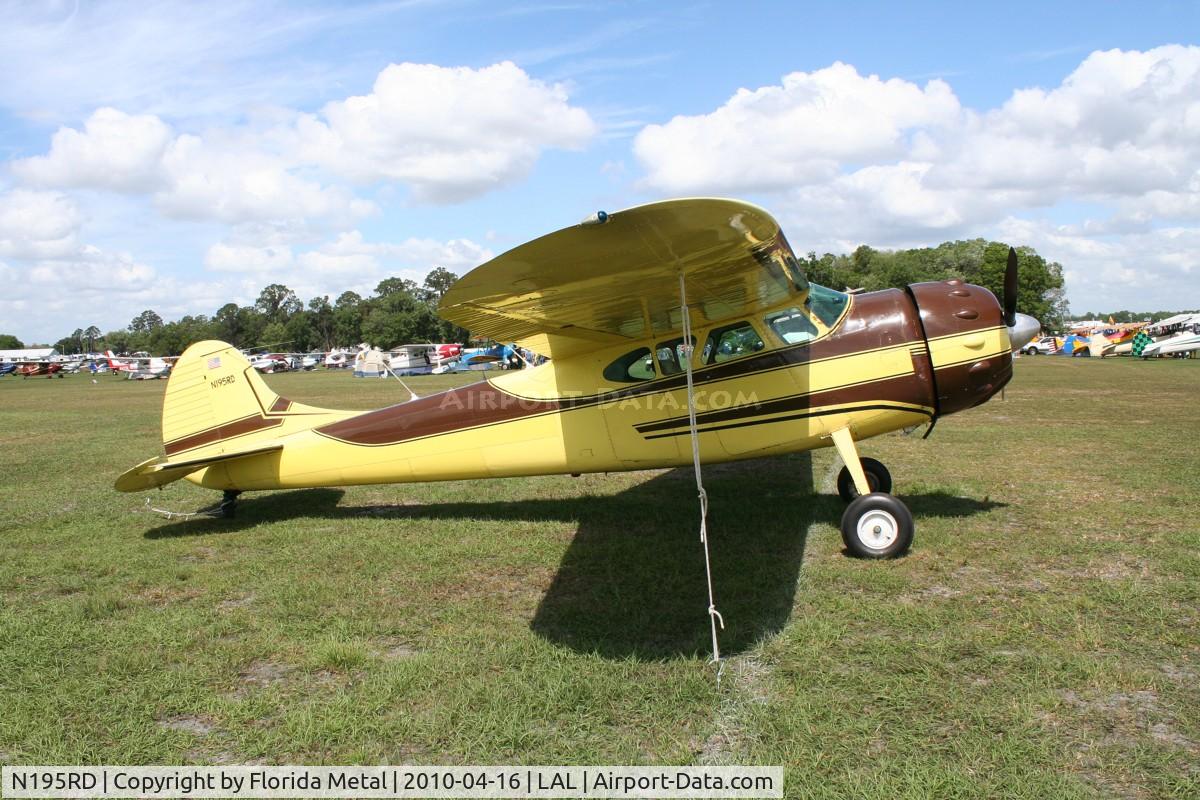 N195RD, 1952 Cessna 195B Businessliner C/N 7895, Cessna 195B