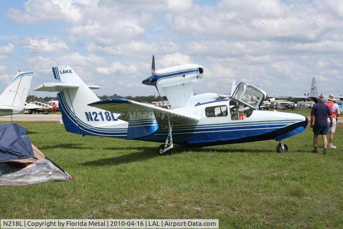 N218L, Aerofab Inc Lake LA-250 C/N 68, Lake 250