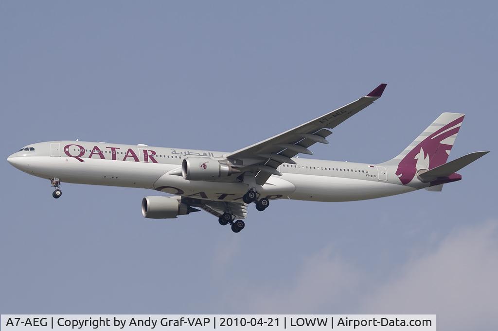 A7-AEG, 2006 Airbus A330-302 C/N 734, Qatar Airways A330-300