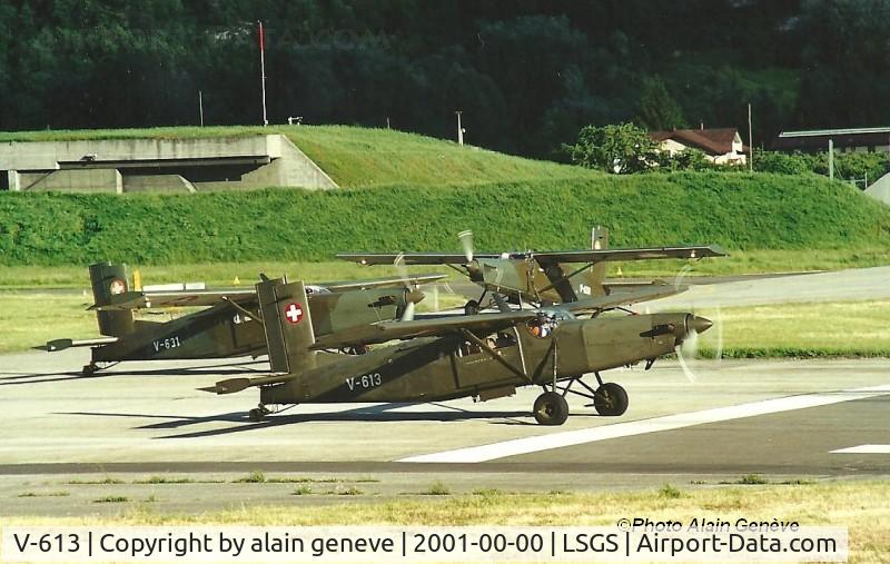 V-613, Pilatus PC-6/B2-H2M Turbo Porter C/N 630, Scramble........