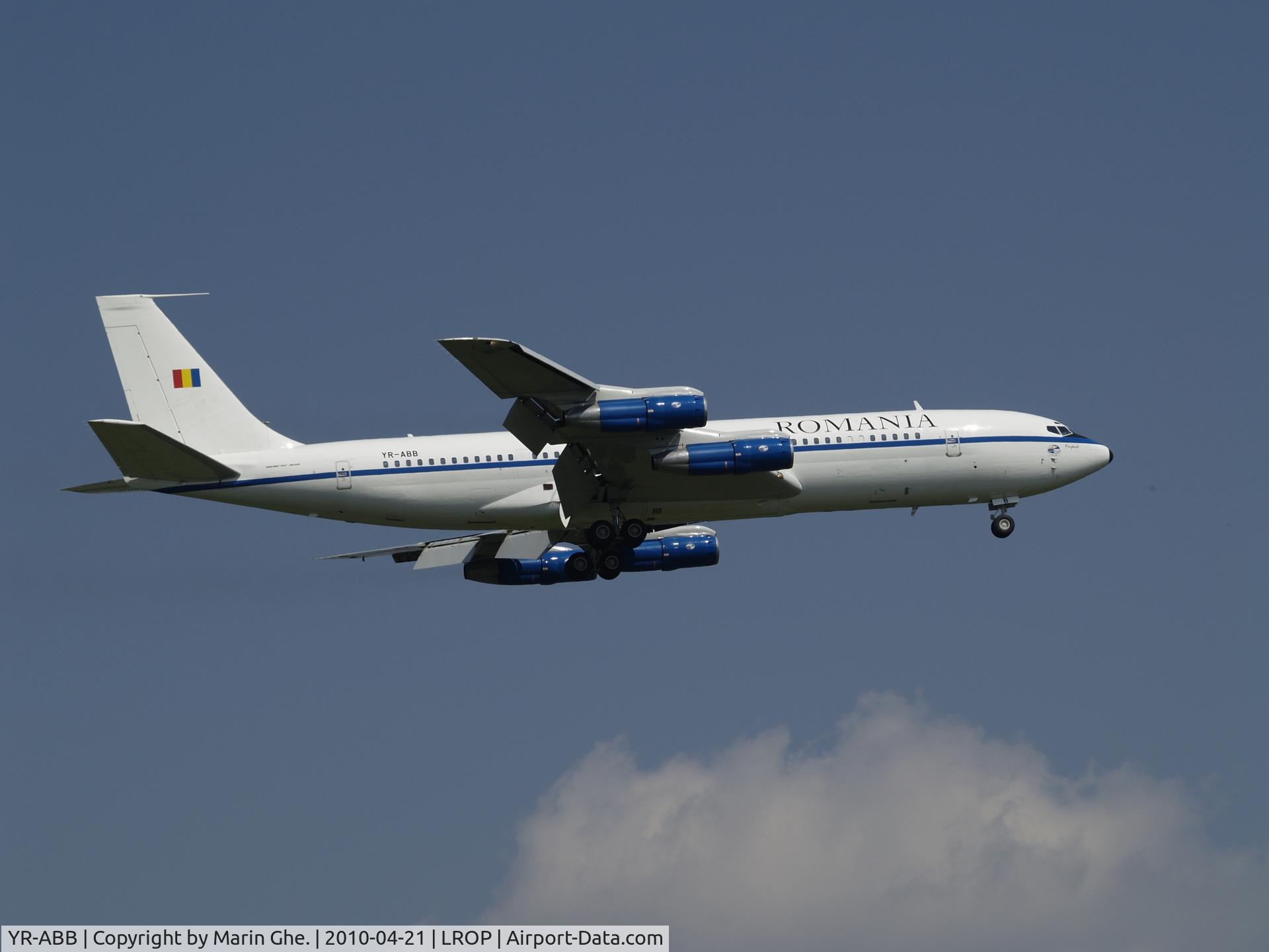 YR-ABB, 1974 Boeing 707-3K1C C/N 20804, Bucuresti  Henri Coanda/ Otopeni